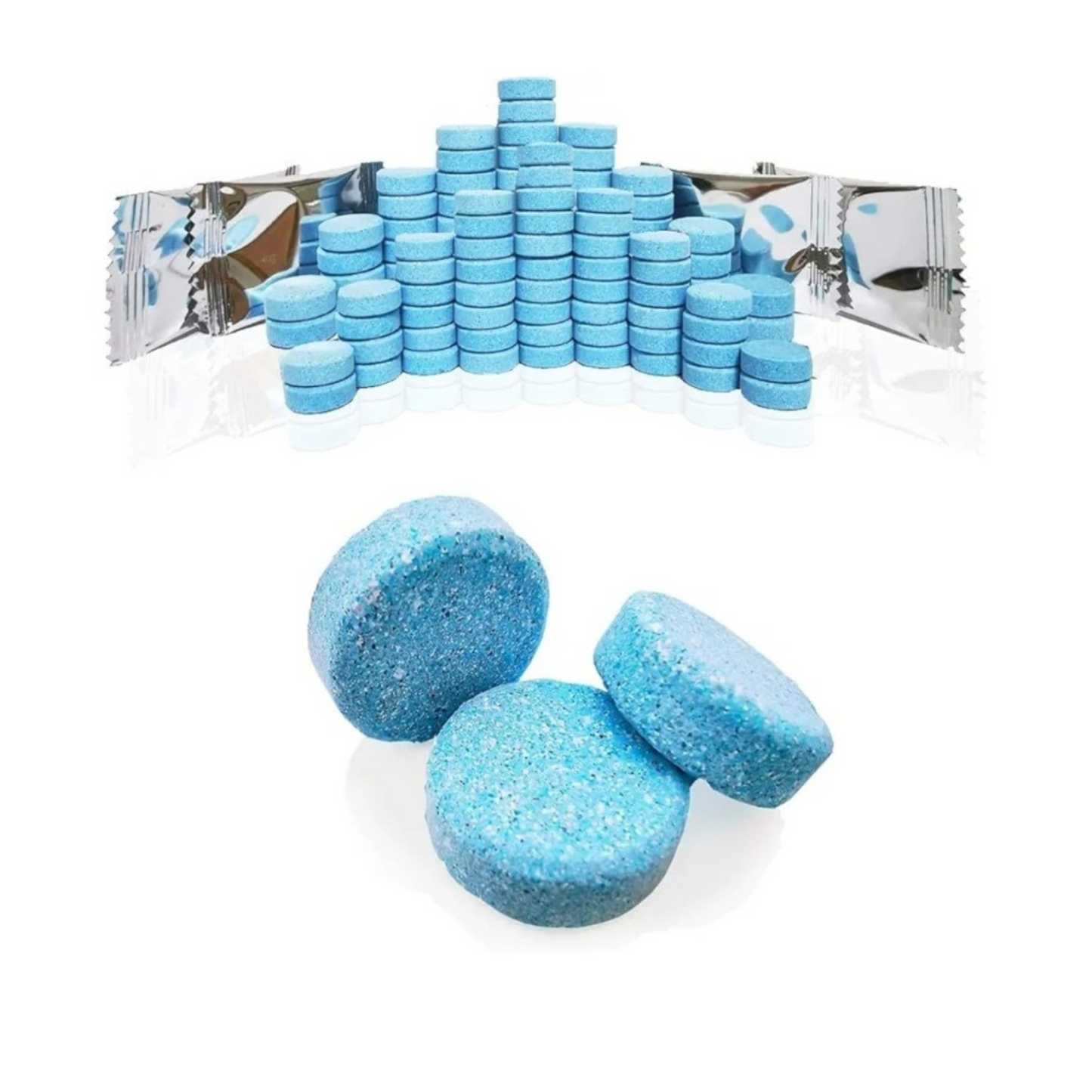 Blue X Rain Windshield Washer Tablets (100 Tabs)