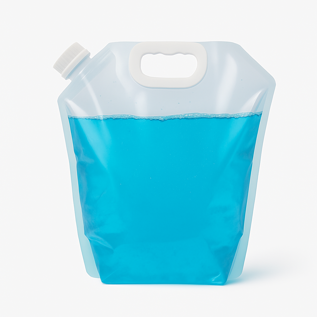 E-Z Reusable Jug and Collapsible Funnel Bundle (2 Jugs + 1 Funnel)