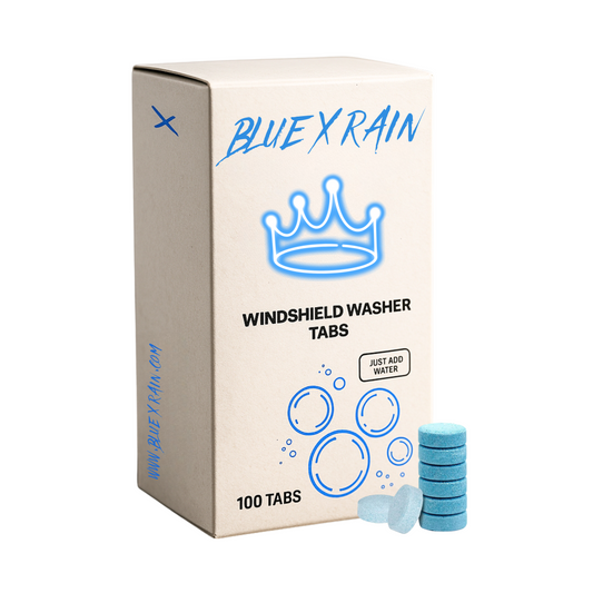 Blue X Rain Windshield Washer Tablets (100 Tabs)